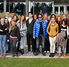 Schüler und Lehrer der IGS-Rheinzabern in England